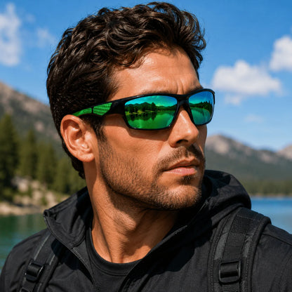 Sunglasses Polarized UV400 Vintage Round Design