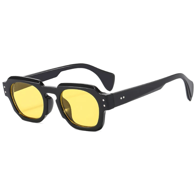 Sunglasses Retro Square Frame UV400 Protection
