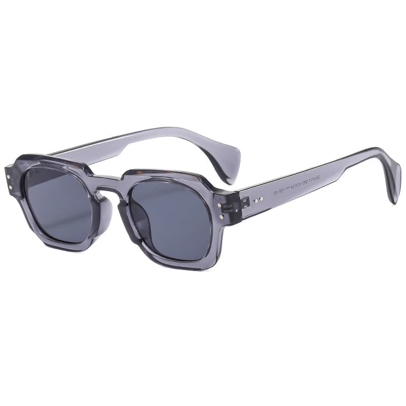Sunglasses Retro Square Frame UV400 Protection