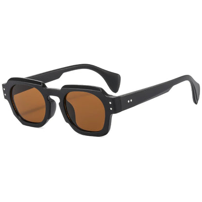 Sunglasses Retro Square Frame UV400 Protection