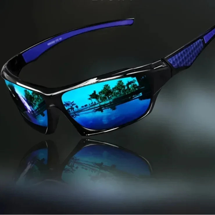 Sunglasses Round Polarized Lenses UV400 Metal Frame