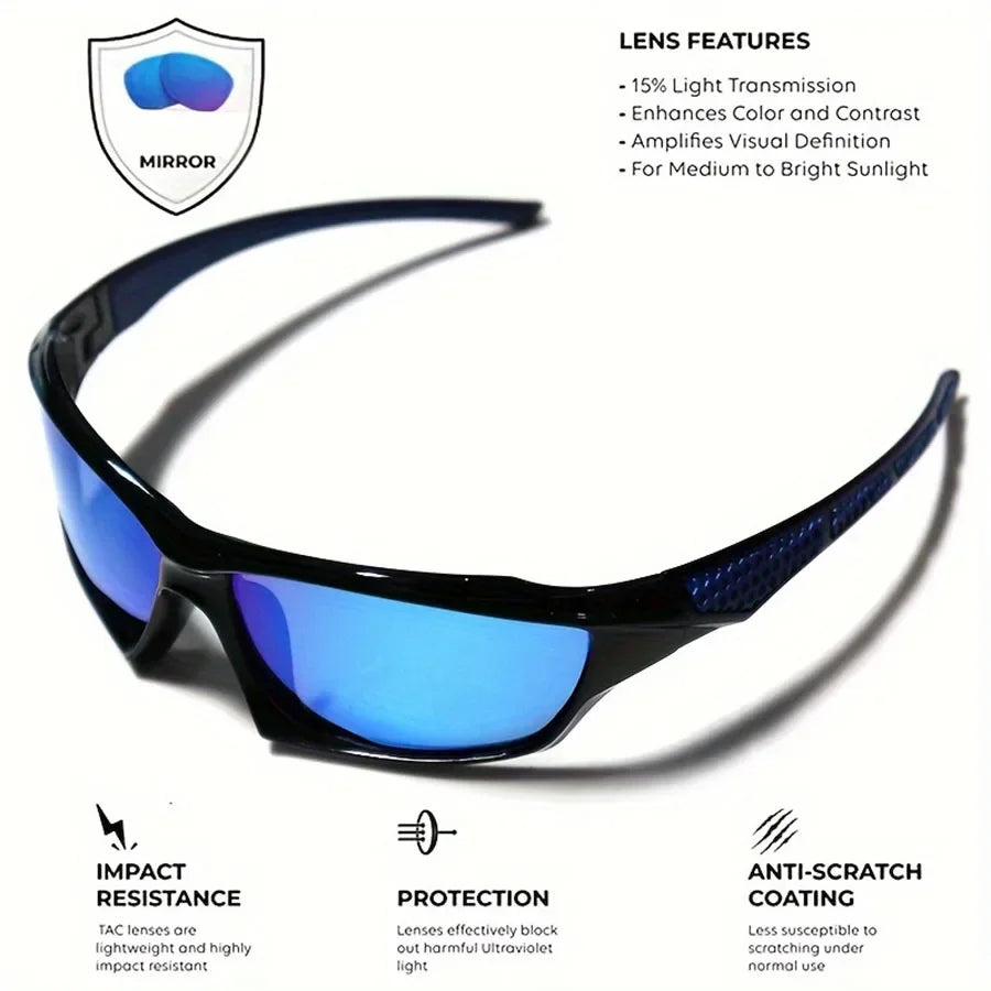 Sunglasses Round Polarized Lenses UV400 Metal Frame