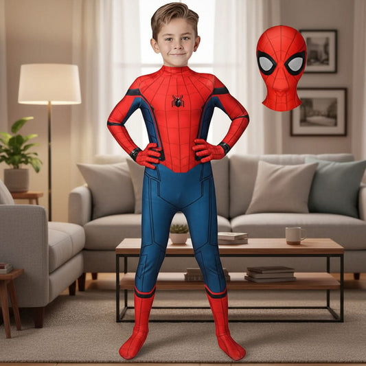 Superhero Costume Lifelike 3D Print Stretch Fit Removable Mask