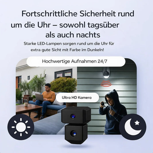 Surveillance Camera 4K Wireless Rechargeable Battery Night Vision