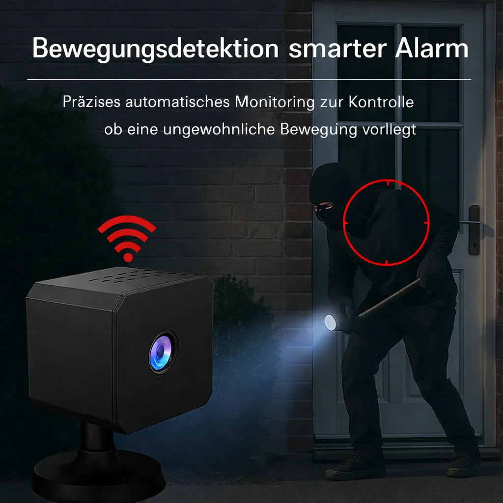 Surveillance Camera 4K Wireless Rechargeable Battery Night Vision