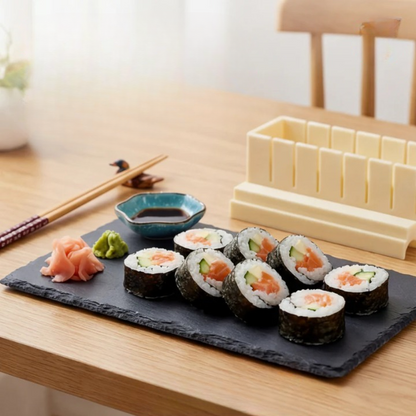 Sushi Mold Kit Cutting-Guided BPA-Free Dishwasher-Safe
