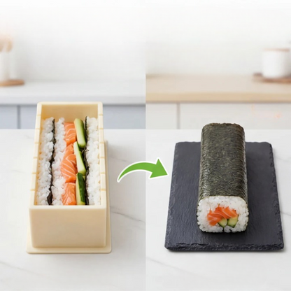Sushi Mold Kit Cutting-Guided BPA-Free Dishwasher-Safe