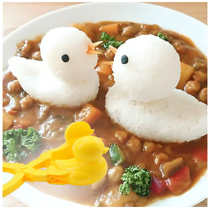 Sushi Mold Set of 2 Cute Animal Shapes