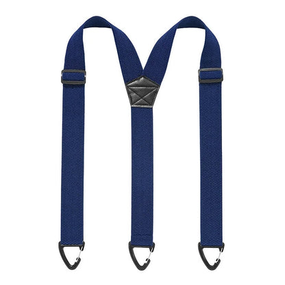 Suspenders Adjustable Wide Elastic Belt Loop Hooks