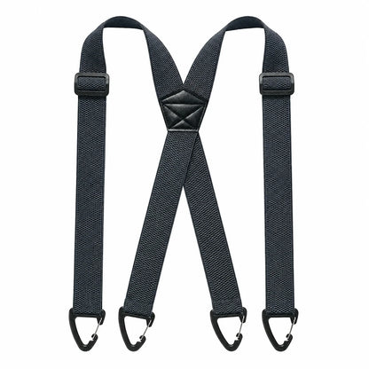 Suspenders Adjustable Wide Elastic Belt Loop Hooks