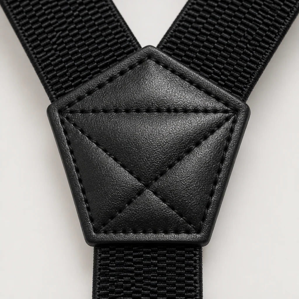 Suspenders Adjustable Wide Elastic Belt Loop Hooks