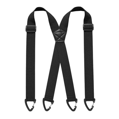 Suspenders Adjustable Wide Elastic Belt Loop Hooks