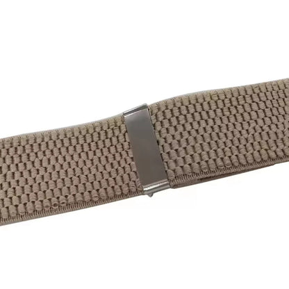 Suspenders X-Back Adjustable Elastic 4 Metal Clips