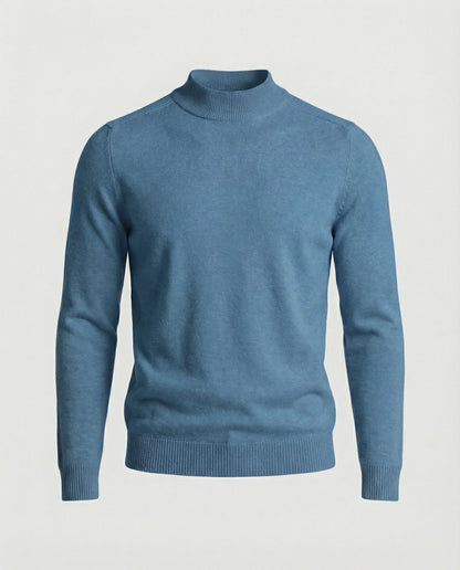 Sweater Merino Wool Turtleneck Breathable Temperature-Regulating
