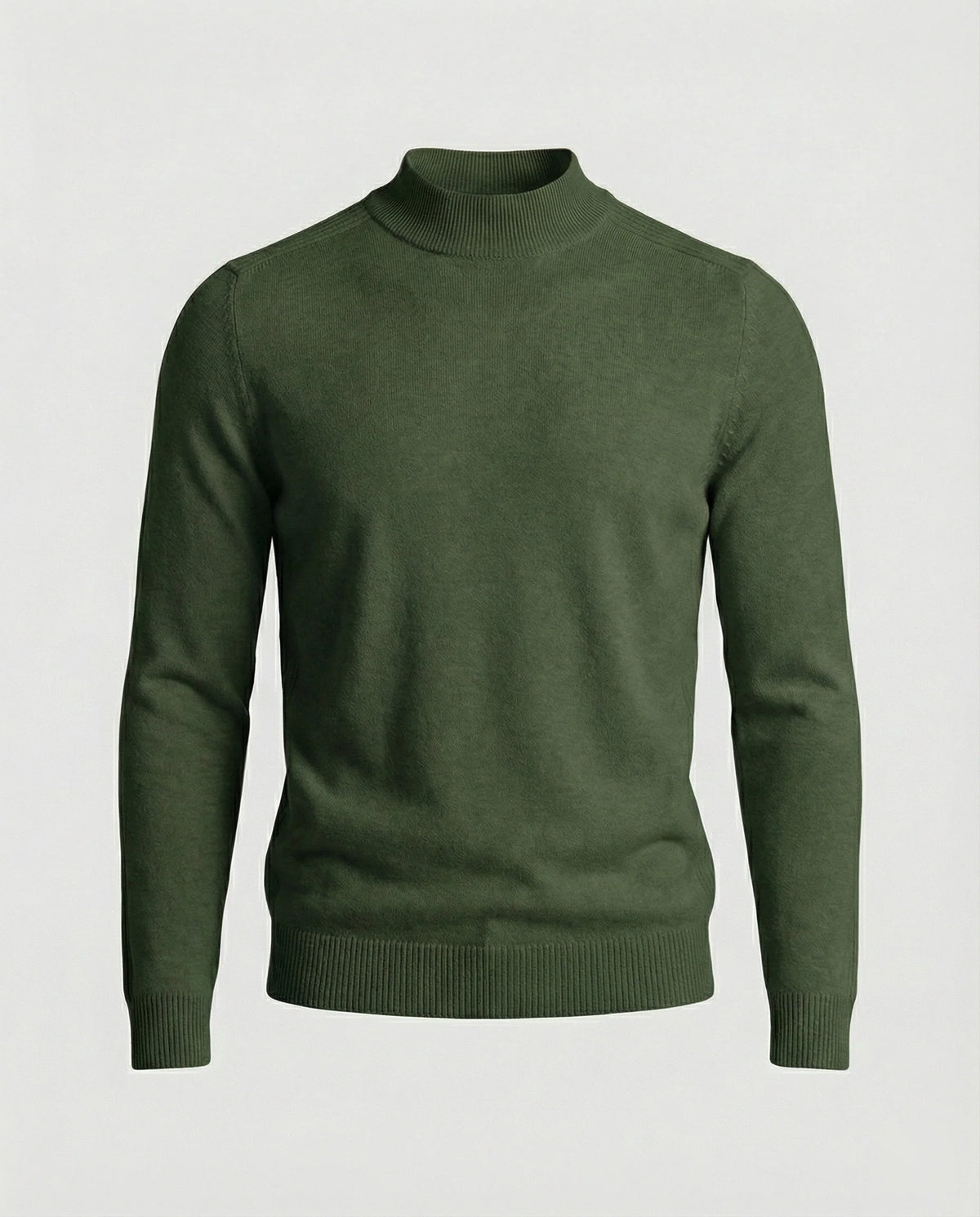 Sweater Merino Wool Turtleneck Breathable Temperature-Regulating