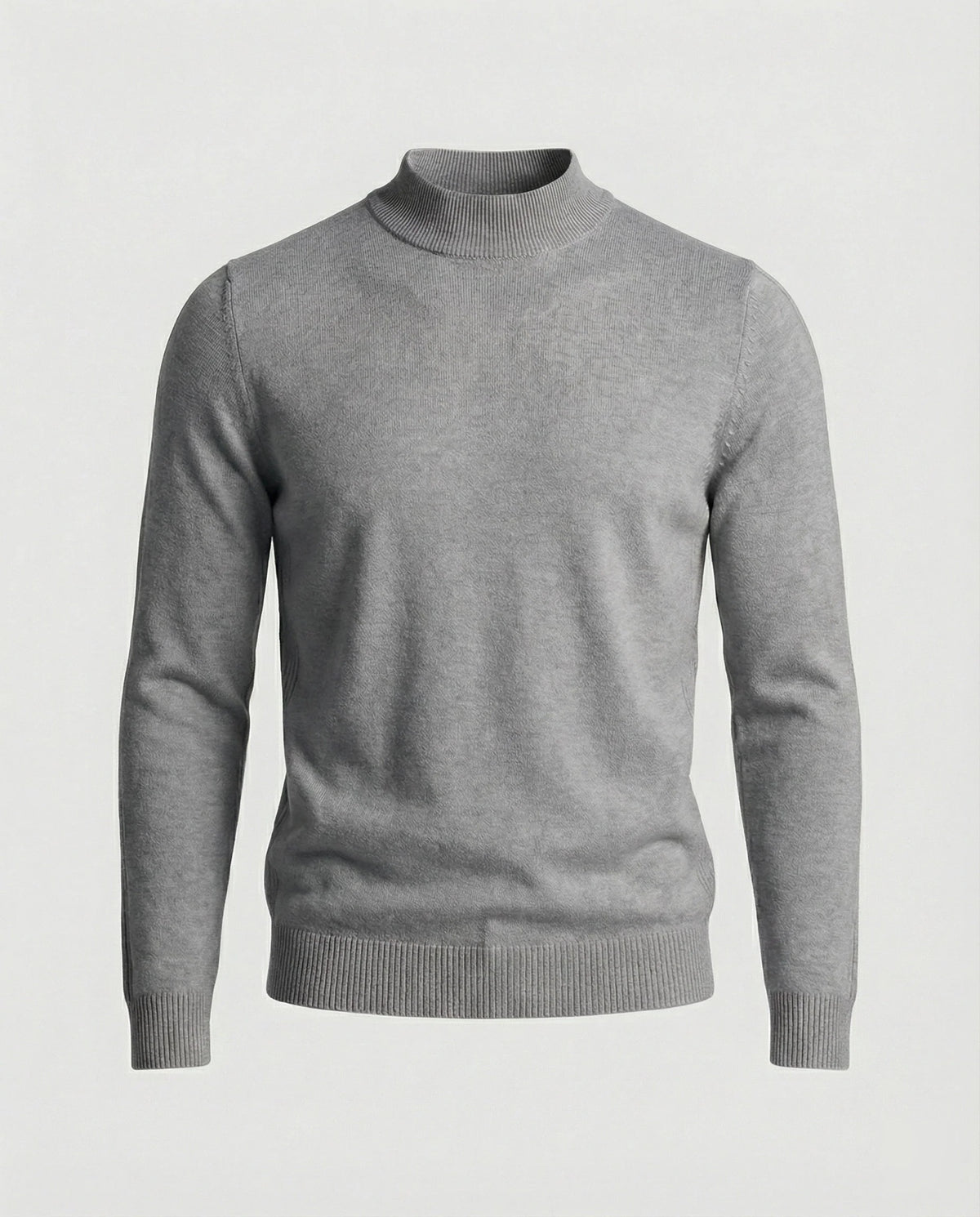 Sweater Merino Wool Turtleneck Breathable Temperature-Regulating