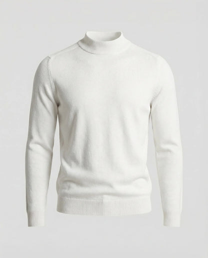 Sweater Merino Wool Turtleneck Breathable Temperature-Regulating