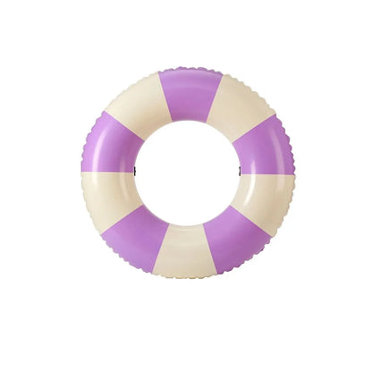 Swim Ring Inflatable PVC 29.5-Inch Lightweight & Portable