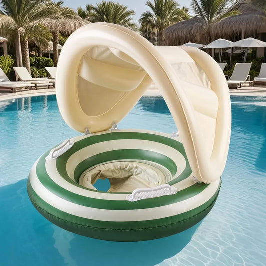 Swim Shorts Inflatable Floating Design With Handles & Rings