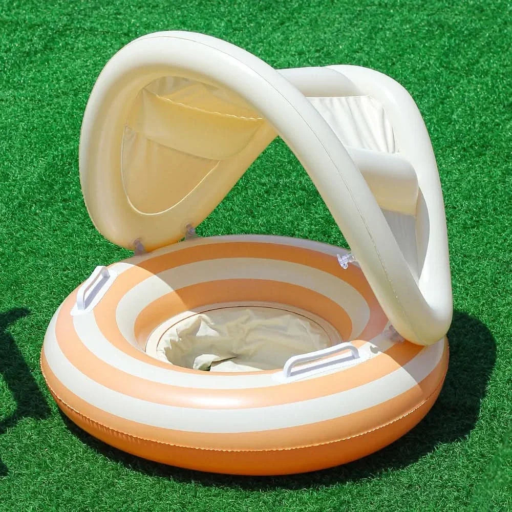 Swim Shorts Inflatable Floating Design With Handles & Rings