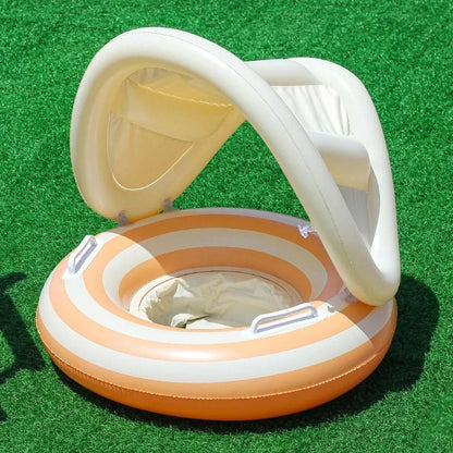 Swim Shorts Inflatable Floating Design With Handles & Rings