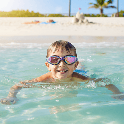 Swimming Goggles Anti-Fog UV Protection Silicone Seal