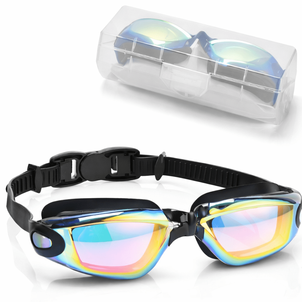 Swimming Goggles Anti-Fog UV Protection Silicone Seal