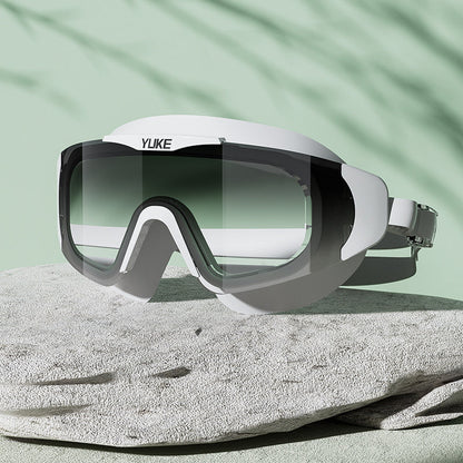 Swimming Goggles High-Res Anti-Fog Lenses & Silicone Seal