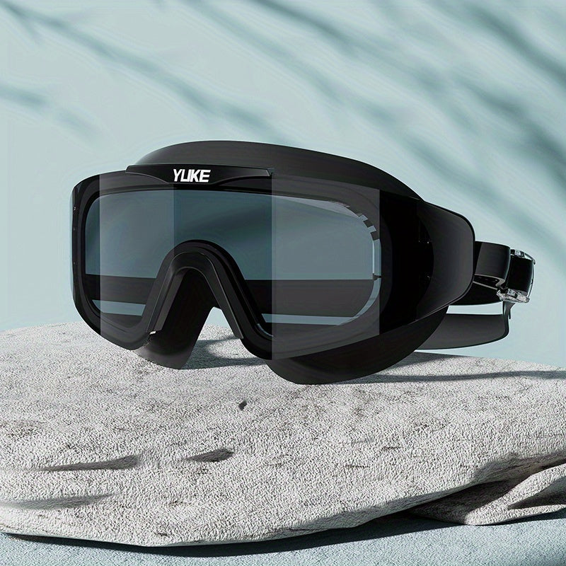 Swimming Goggles High-Res Anti-Fog Lenses & Silicone Seal