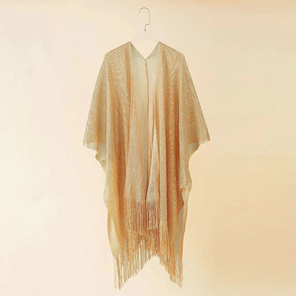 Swimsuit Cover-Up Set Lightweight Chiffon Kimono & Sarong