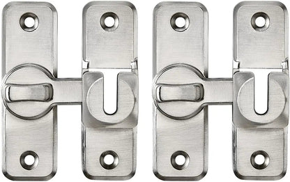 Swing Bolt Lock Corrosion-Resistant Aluminum Set of 2