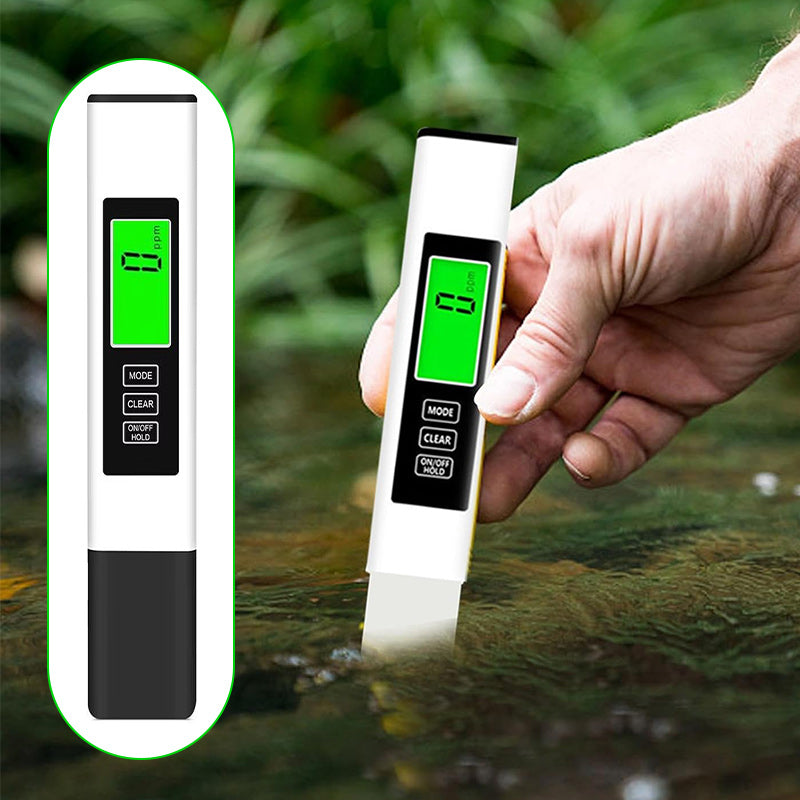 TDS Meter 4-in-1 Titanium Sensor Backlit Display