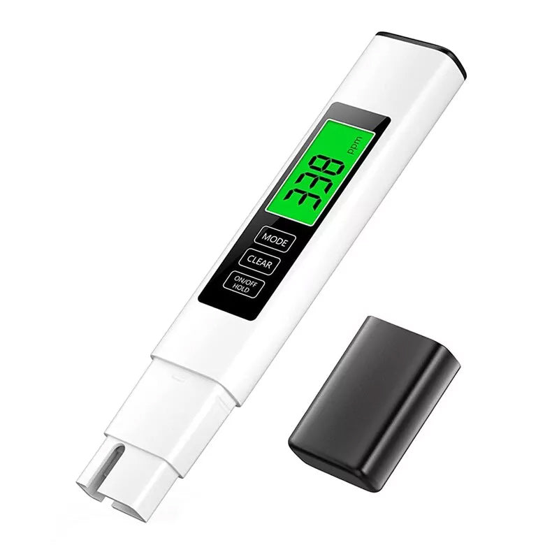 TDS Meter 4-in-1 Titanium Sensor Backlit Display