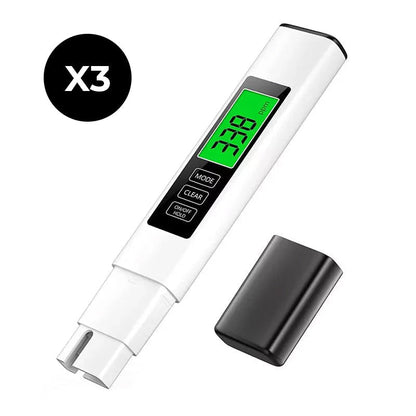TDS Meter 4-in-1 Titanium Sensor Backlit Display