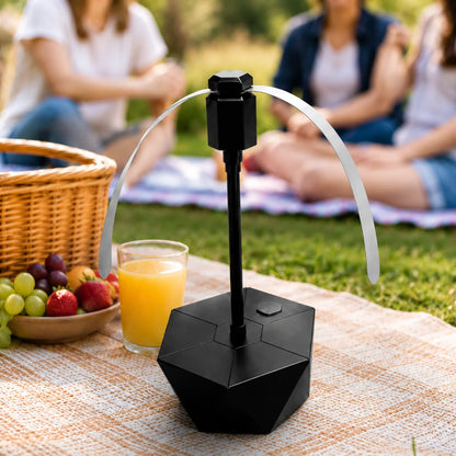 Table Fan 360° Flexible Neck Cordless & Quiet