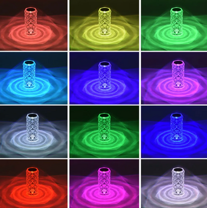 Table Lamp 16-Color Dimmable Touch & Remote