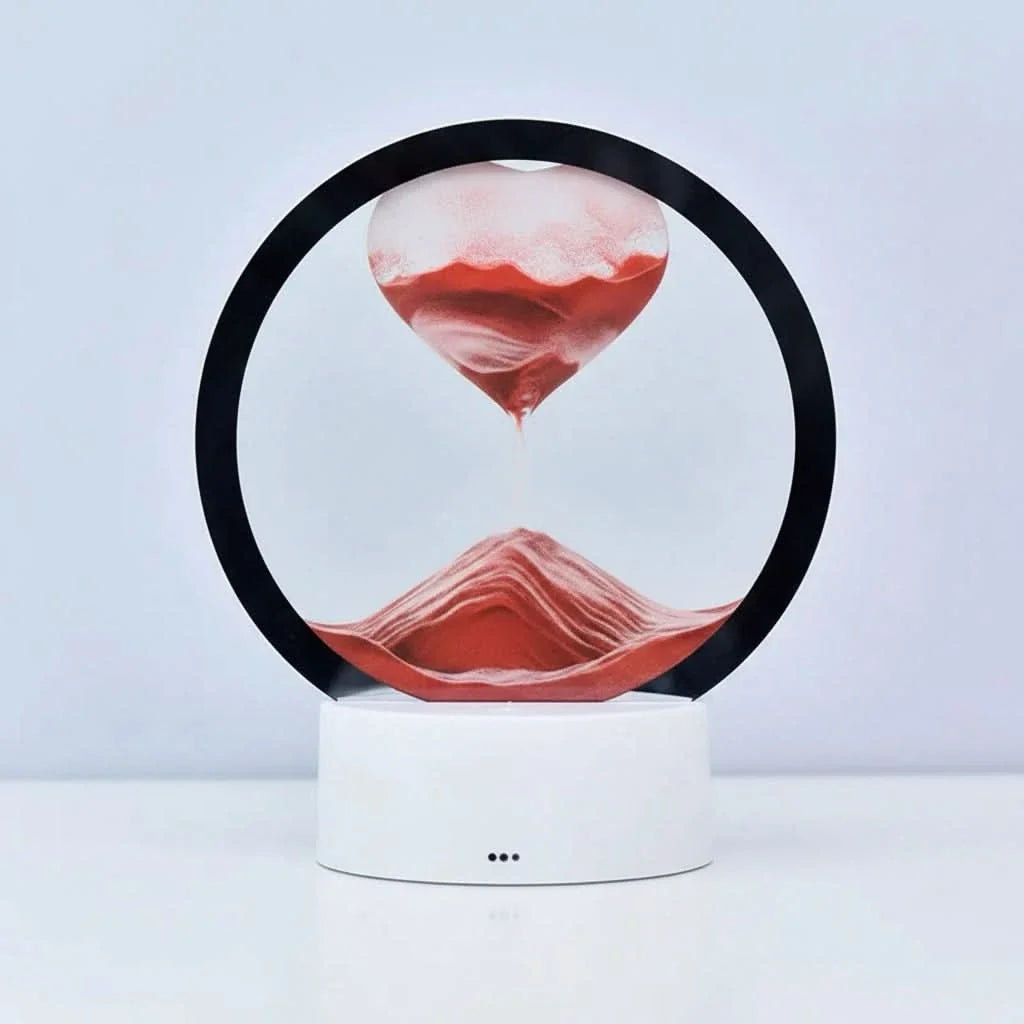 Table Lamp 3D Flowing Sand & Ambient LED