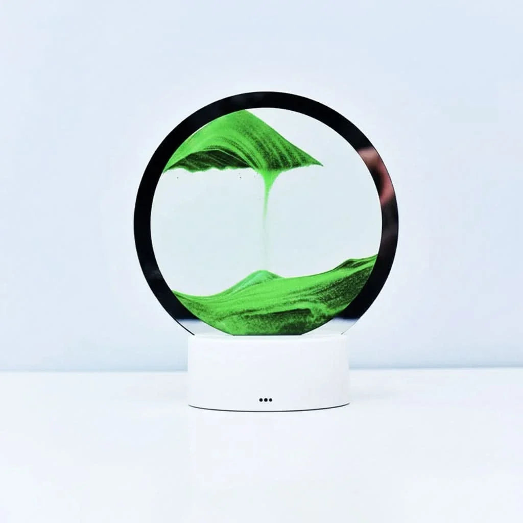 Table Lamp 3D Flowing Sand & Ambient LED