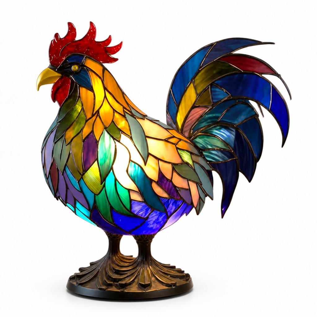 Table Lamp Animal-Shaped Resin Dimmable LED