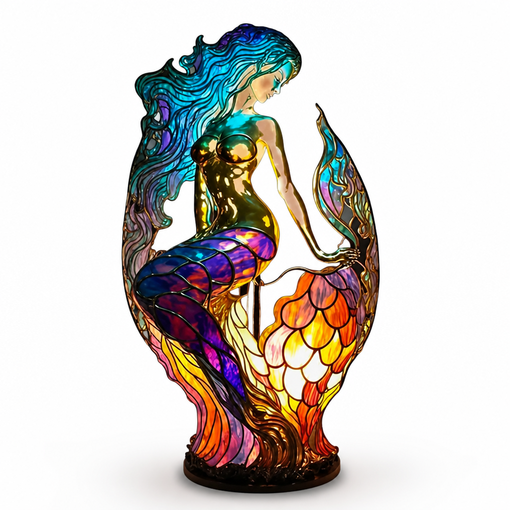 Table Lamp Animal-Shaped Resin Dimmable LED