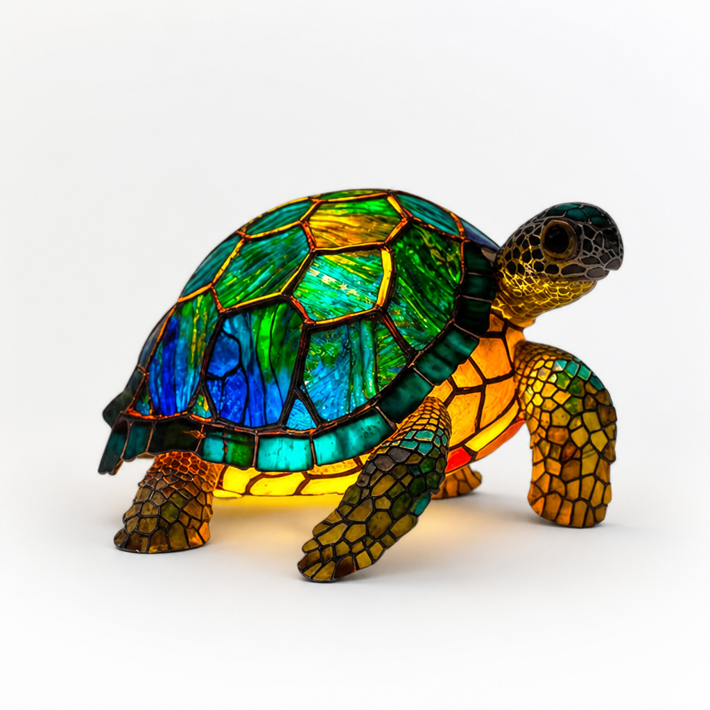 Table Lamp Animal-Shaped Resin Dimmable LED