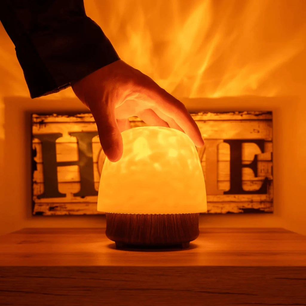 Table Lamp Bluetooth Speaker 16-Color LED Remote Control
