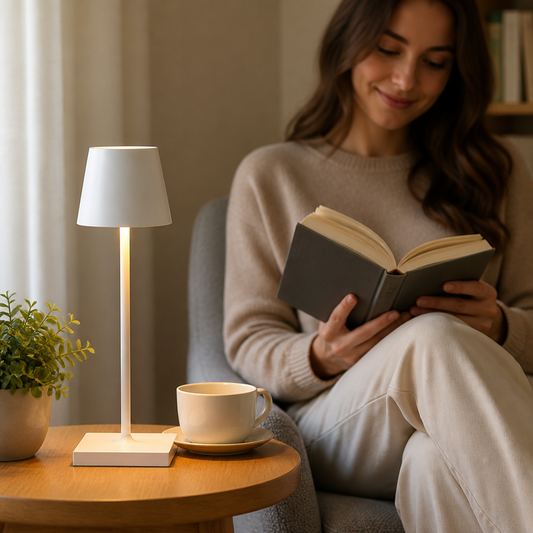 Table Lamp Cordless Dimmable Touch USB-C Rechargeable