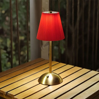 Table Lamp Cordless Rechargeable Touch Control Three Light Tones