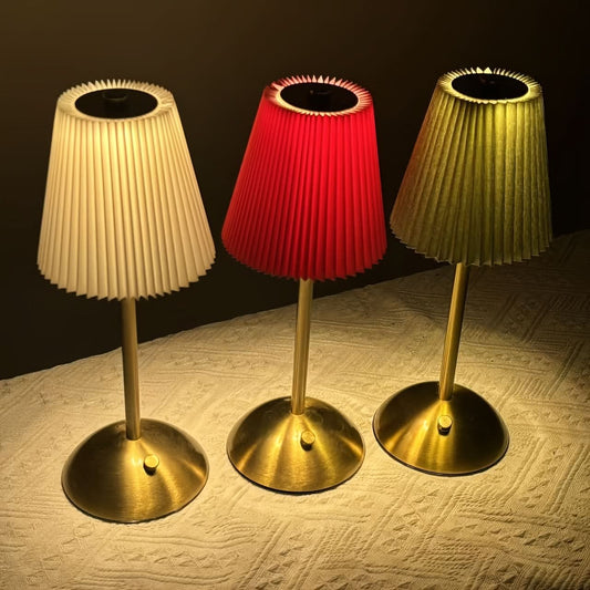 Table Lamp Cordless Rechargeable Touch Control Three Light Tones