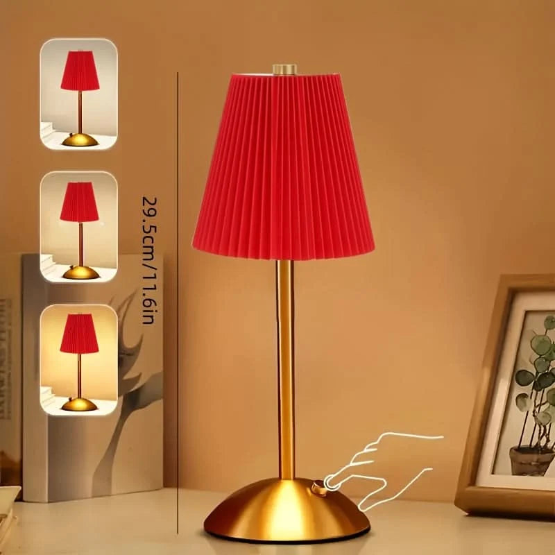 Table Lamp Cordless Rechargeable Touch Control Three Light Tones