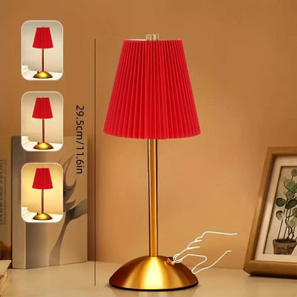 Table Lamp Cordless Rechargeable Touch Control Three Light Tones