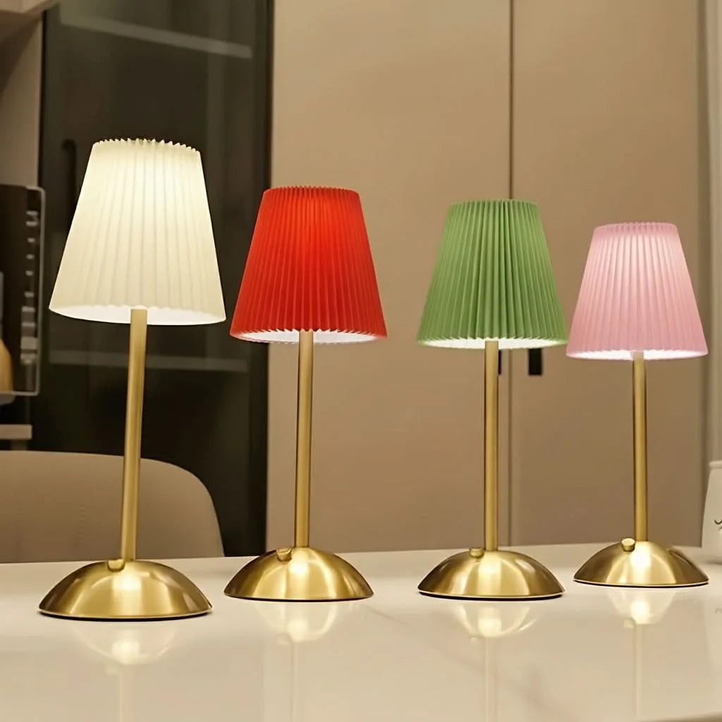 Table Lamp Cordless Rechargeable Touch Control Three Light Tones