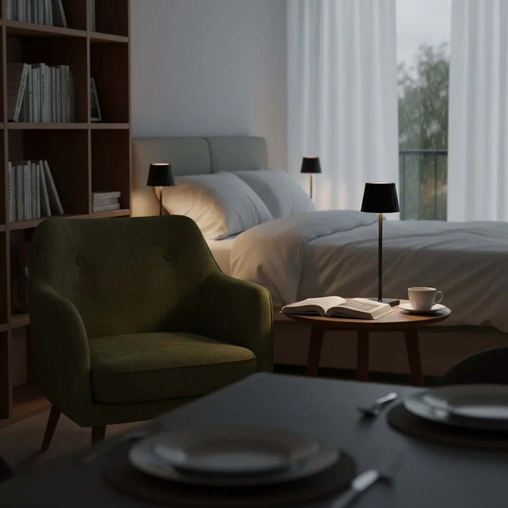 Table Lamp Cordless Rechargeable Touch & Dimmable