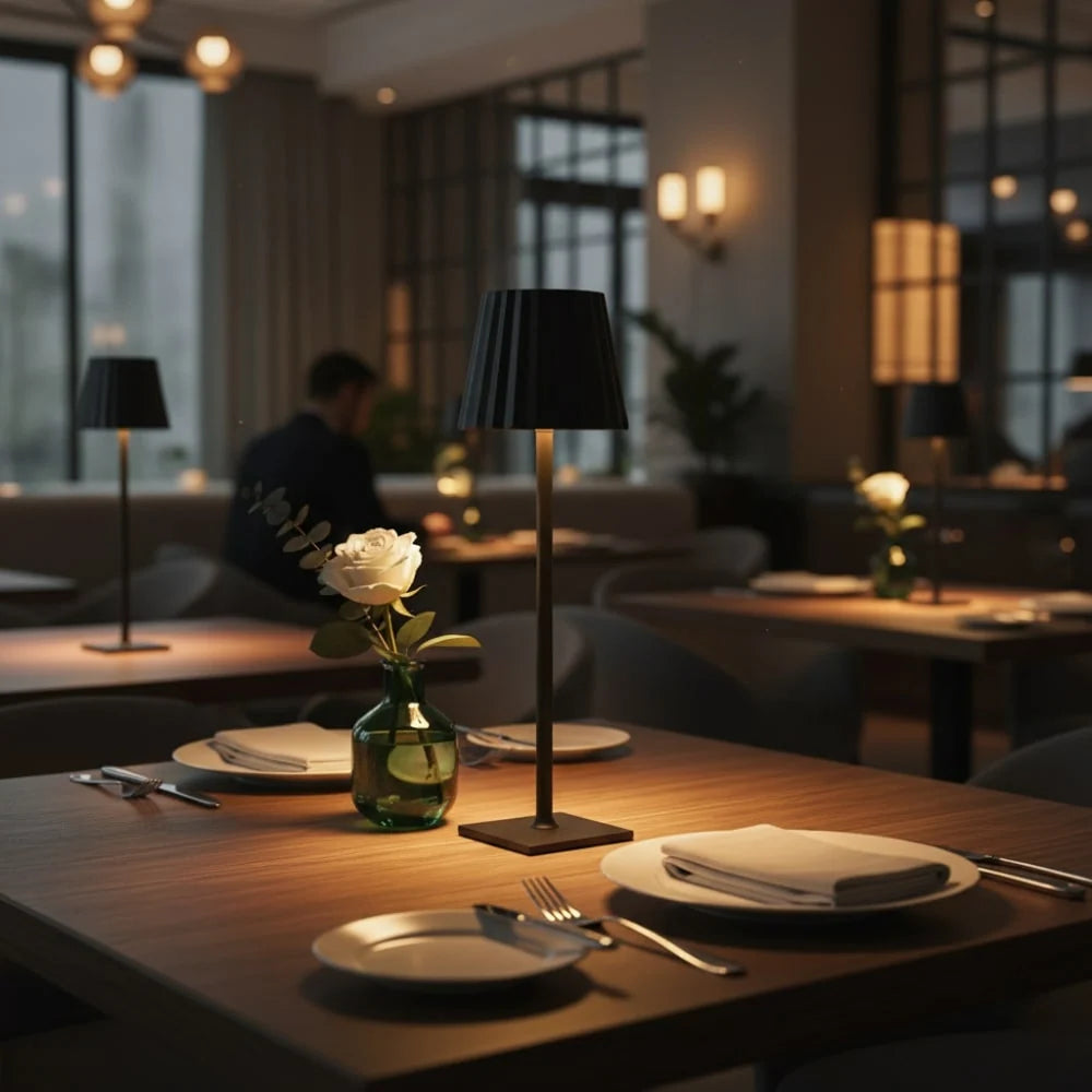 Table Lamp Cordless Rechargeable Touch & Dimmable